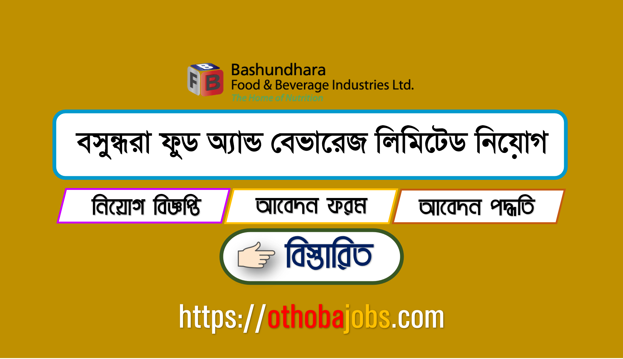 Bashundhara Food and Beverage Limited Job Circular