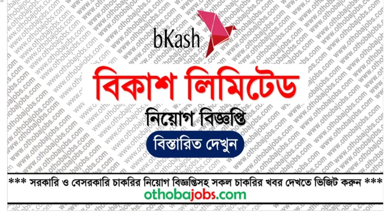 বিকাশ লিমিটেড নিয়োগ বিজ্ঞপ্তি ২০২৫ - Bkash Limited Job Circular 2025