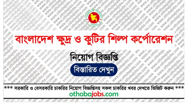 বাংলাদেশ ক্ষুদ্র ও কুটির শিল্প কর্পোরেশন নিয়োগ বিজ্ঞপ্তি ২০২৫ - Bangladesh Small and Cottage Industries Corporation BSCIC Job Circular 2025